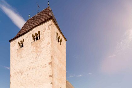 romanische Kirche St. Michael in Mücheln