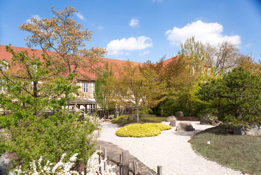 Japanischer Garten im Schlosspark Zeitz