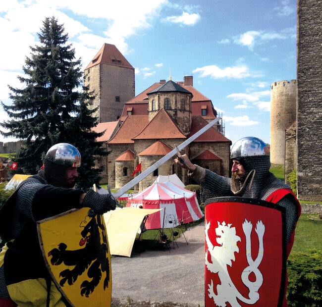 Ritterkampf auf der Burg Querfurt