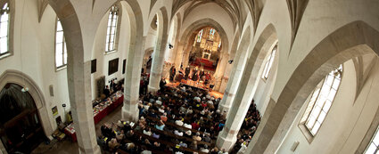 Auftritt des montalbâne-Ensembles in der Freyburger Stadtkirche