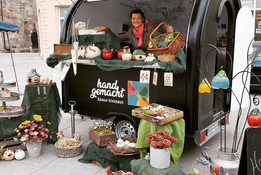 Marktpräsentation von handgemacht Saale-Unstrut