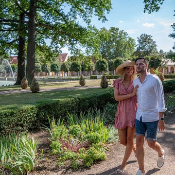 Spaziergang durch die Historischen Kuranlagen Bad Lauchstädt