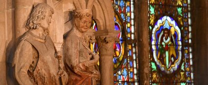Stifterfiguren Herrmann und Reglindis im Westchor des Naumburger Doms