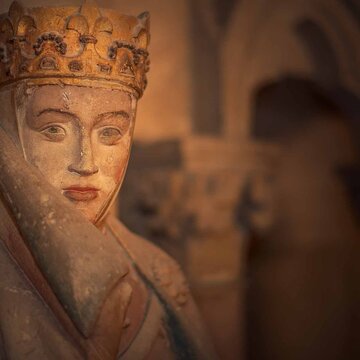 Stifterfigur Uta im Westchor des Naumburger Doms