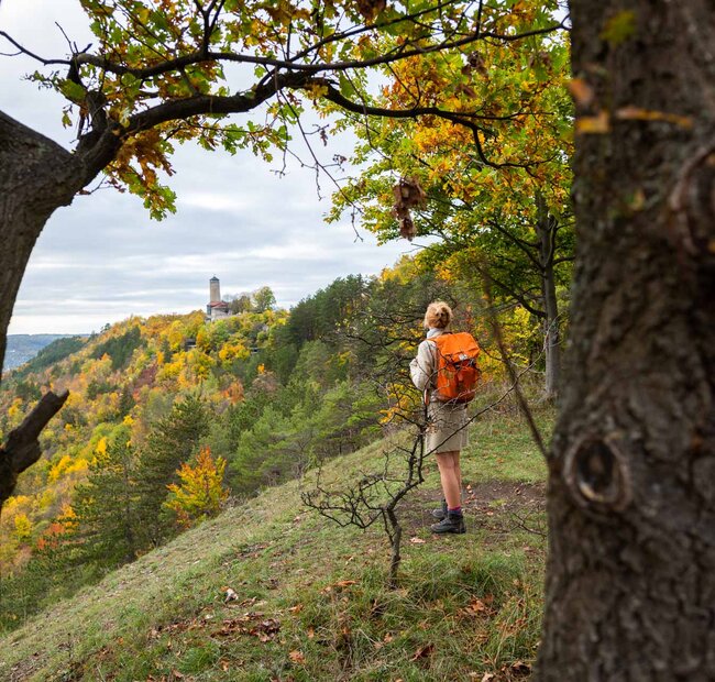 Wanderung auf der SaaleHorizontale bei Ziegenhain