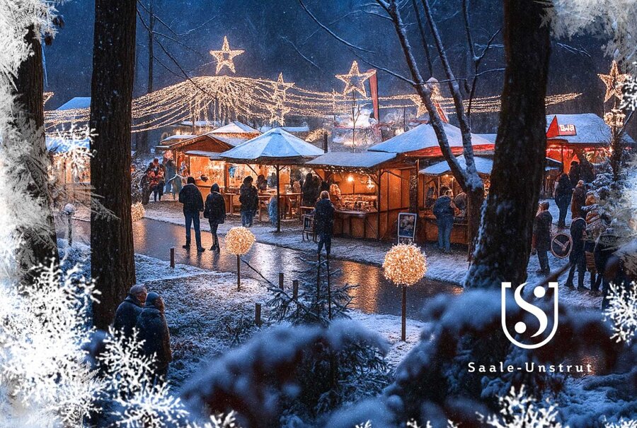 Weihnachtstal Mühltal bei Eisenberg