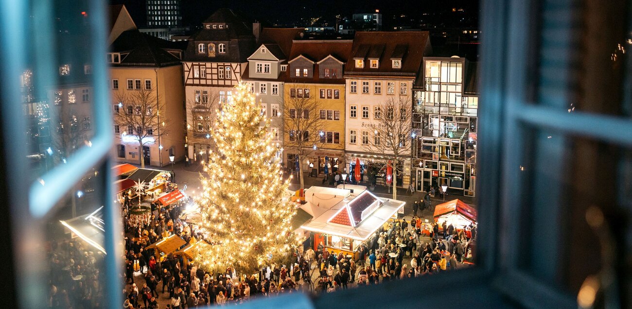 Historischer Weihnachtsmarkt in Jena