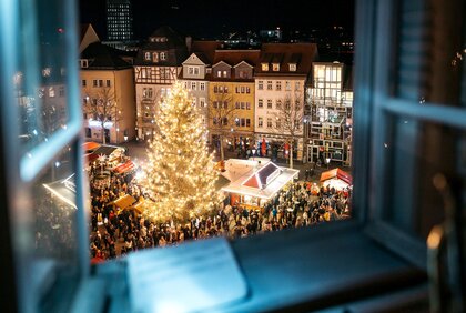 Historischer Weihnachtsmarkt in Jena