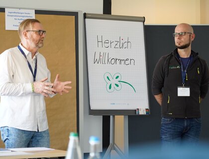 Workshop Jugendherbergen mit Carsten Woitzik und Kenny Krull