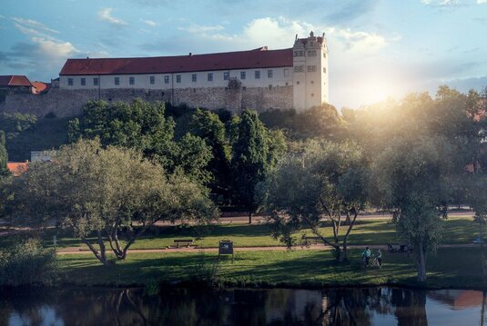 Burg Wettin an der Saale