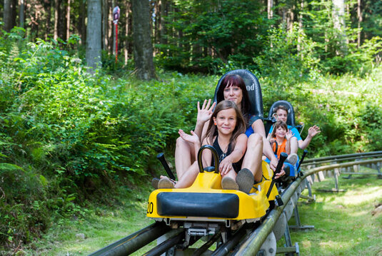 Sommerrodelbahn in Saale-Unstrut