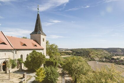 romanische Klosterkirche Zscheiplitz