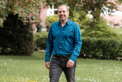 Portrait von Pascal Zeymer, Hoteldirketor Parkhotel Güldene Berge