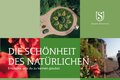 Fotocollage mit Schriftzug "Die Schönheit des Mittelalters". Bild 1 zeigt eine rote Dahlie in Nahaufnahme. Bild 2 zeigt ein kreisförmig und mit Blumenmustern angelegtes Blumenbeet. Bild 3 zeigt Rosen und dahinter die Dornburger Schlösser.