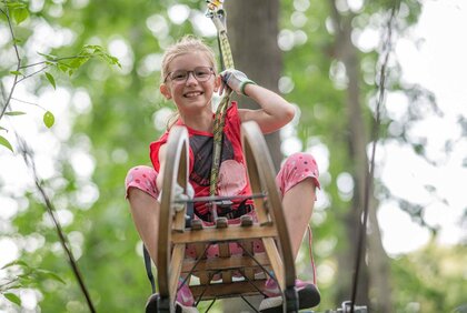 Familienspaß im Kletterwald Lützen