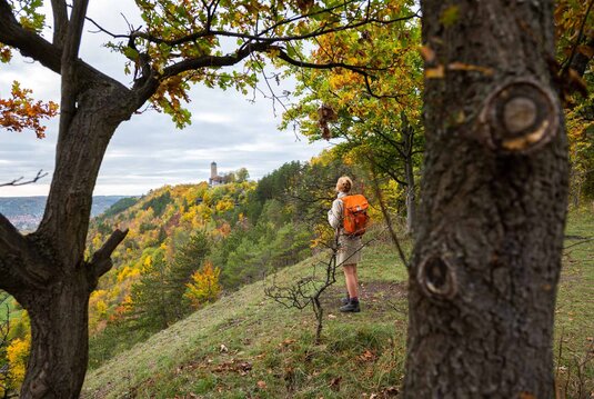 Wanderung auf der SaaleHorizontale bei Ziegenhain