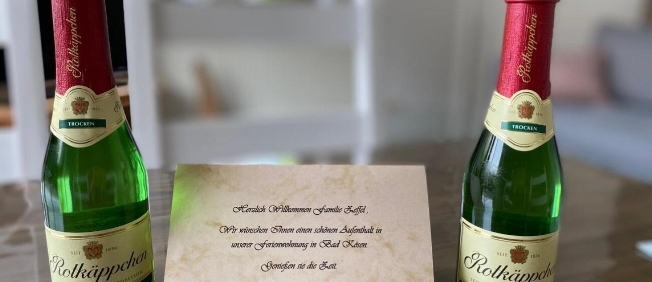 Ferienwohnung Nägler in Bad Kösen in der Saale-Unstrut Region. Einrichtung, Ausstattung der Ferienwohnung.