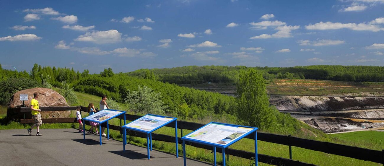 Aussichtspunkt Tagebau Profen 