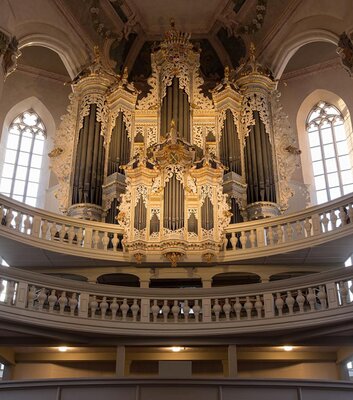 Stadtkirche St. Wenzel mit Hildebrandt-Orgel Naumburg