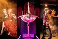 Champagnerglas-Burlesque-Show mit Parfait de la Neige in der Spielerspelunke Seitenroda
