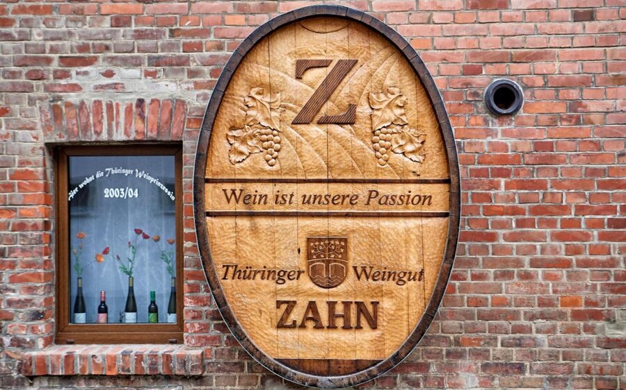 Thüringer Weingut Zahn, Detail im Weinshop