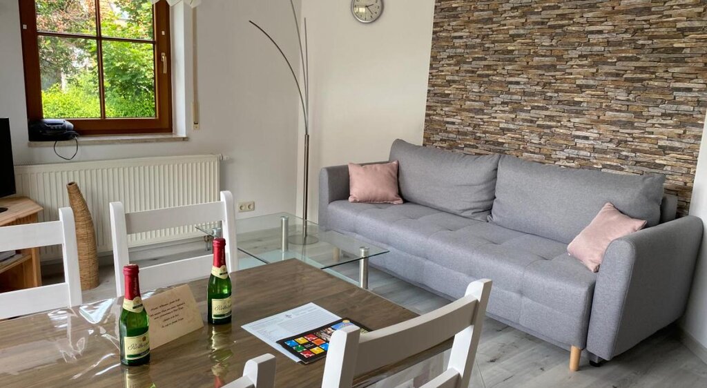 Ferienwohnung Nägler in Bad Kösen in der Saale-Unstrut Region. Einrichtung, Ausstattung der Ferienwohnung.