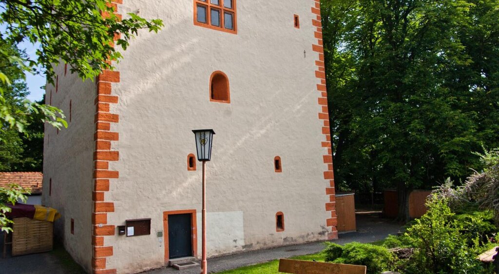 Außenansicht der Kemenate in Orlamünde