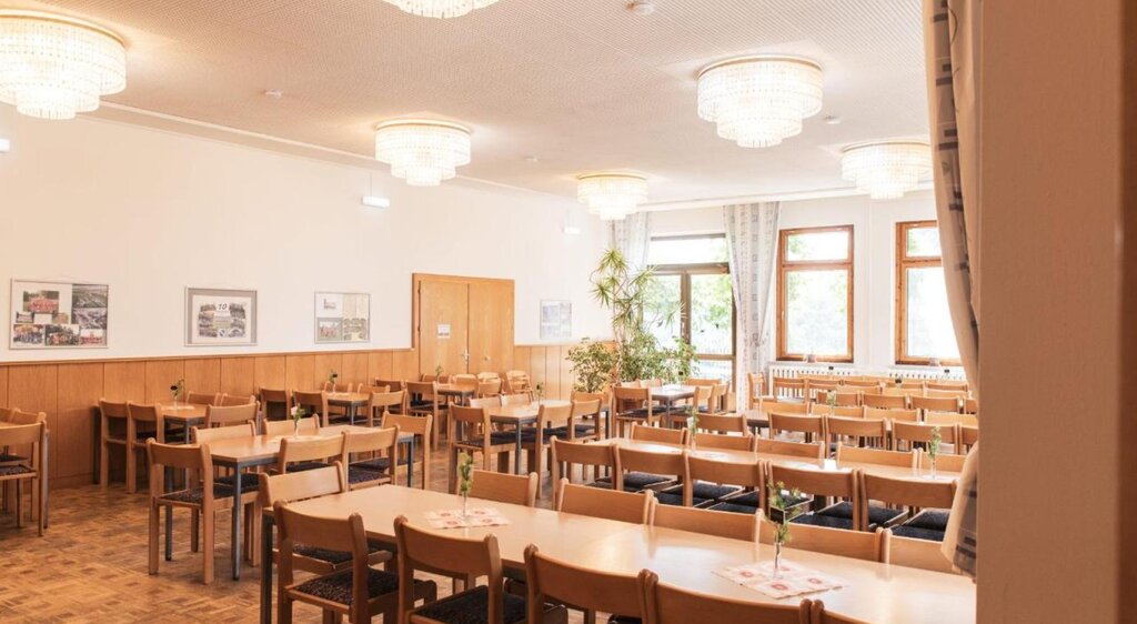 Speisesaal der Jugendherberge Nebra