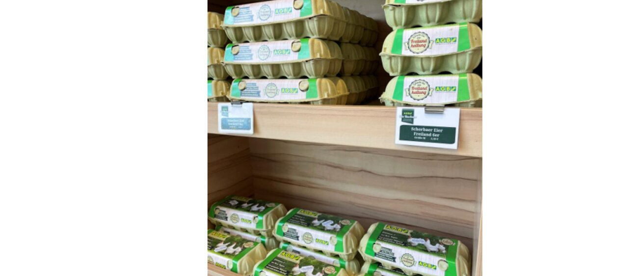 Angebot in den Filialen der Agrargenossenschaft Bucha