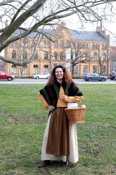 Osterspaziergang mit der Marktfrau