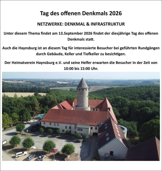 Tag des offenen Denkmals in Haynsburg