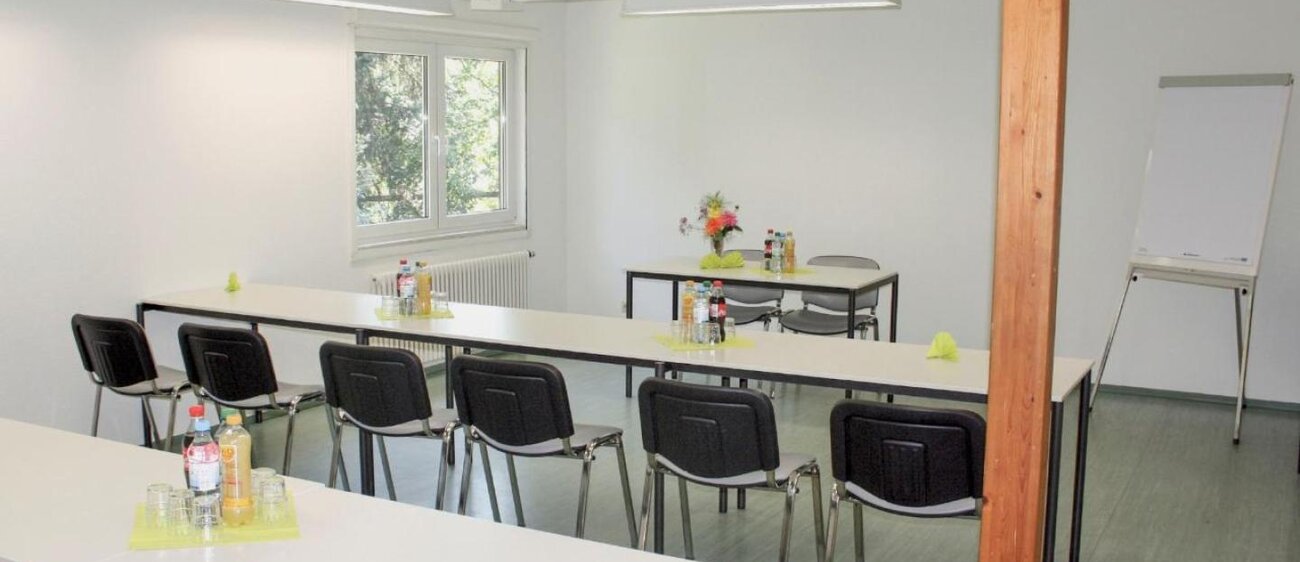 Seminarraum der Jugendherberge Kretzschau