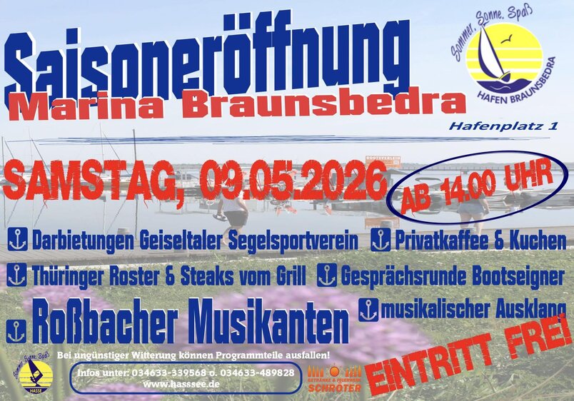 Saisoneröffnung Marina Braunsbedra