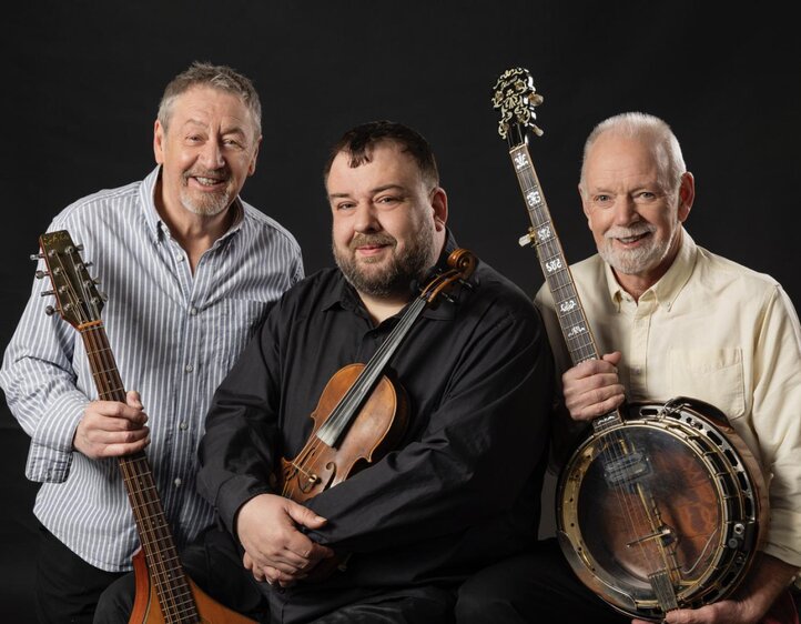 Konzert des Trios "North Sea Gas" aus Schottland in Droyßig