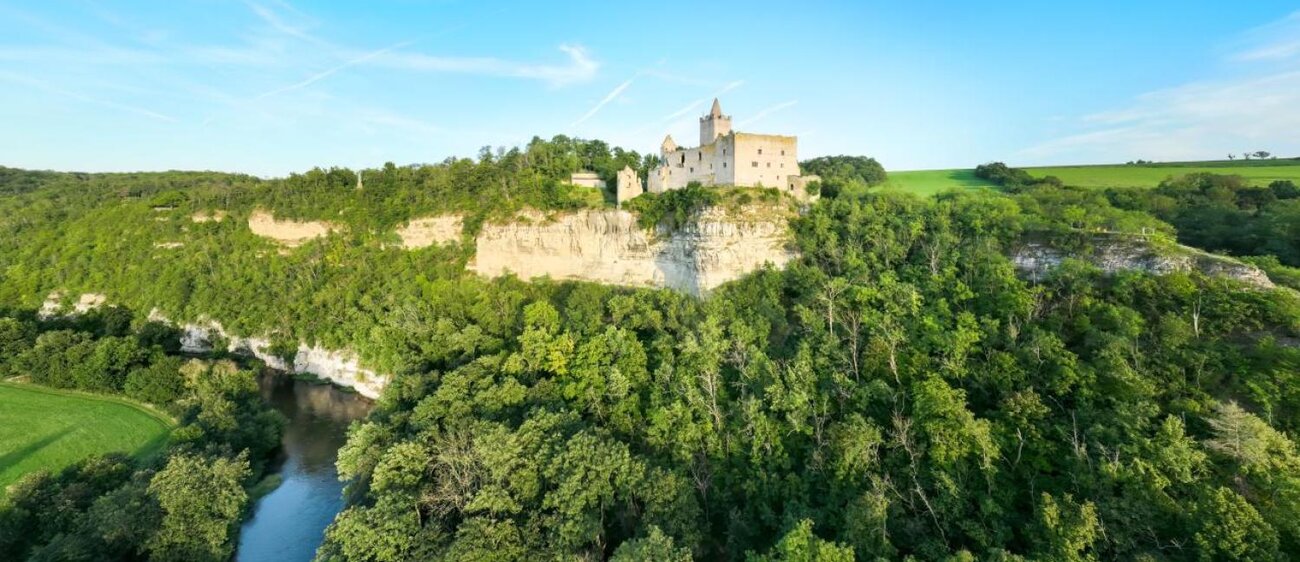Rudelsburg mit Saaletal