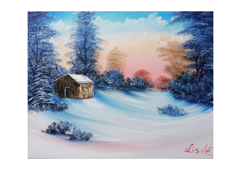 Malen nach Bob Ross® - Erster Schnee