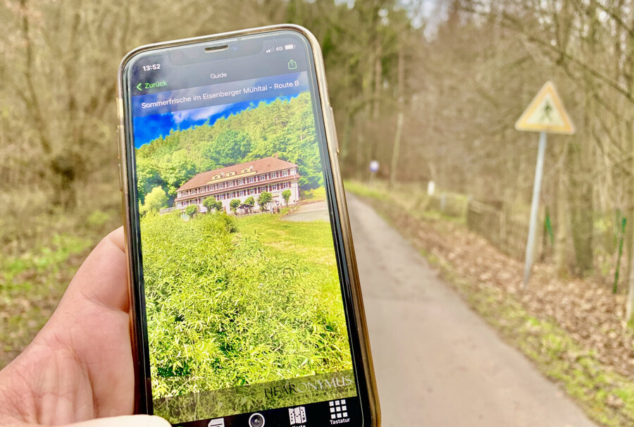 Audiowalk durch das Eisenberger Mühltal