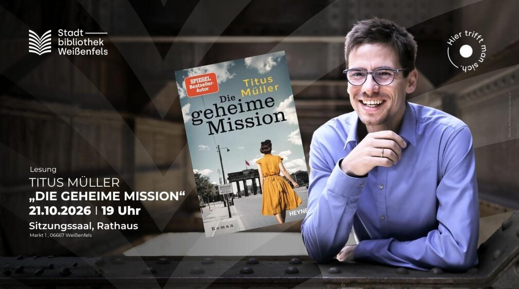 Lesung mit Titus Müller: Die geheime Mission