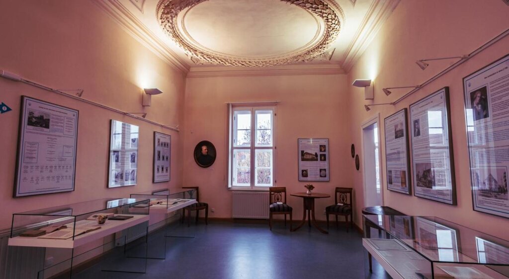 Museumsraum in der Novalis-Gedenkstätte Weißenfels