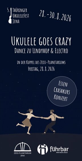 Crazy Ukulele – Dance zu Lindyhop und Electro