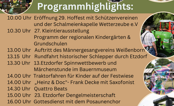 29. Etzdorfer Hoffest