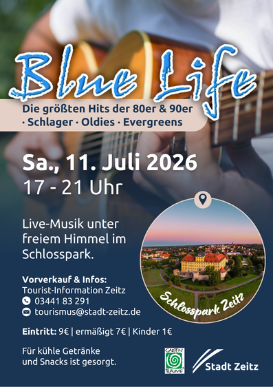 Blue Life - Hits von den 80ern bis heute zum Mitsingen und Tanzen