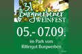 31. Burgwerbener Weinfest
