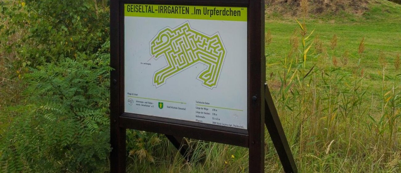 Geiseltal Irrgarten Urpferdchen