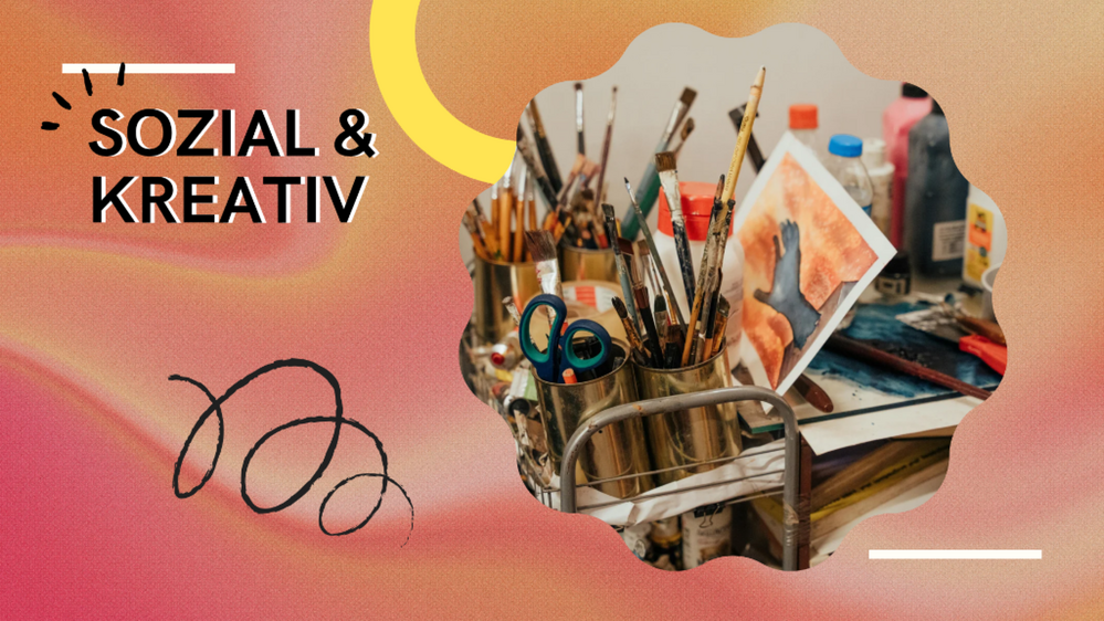 Kreativ gestalten - Kunst und Zeit für dich selbst