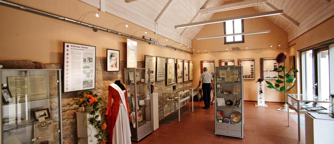 Innenaufnahme Dahlienzentrum Bad Köstritz