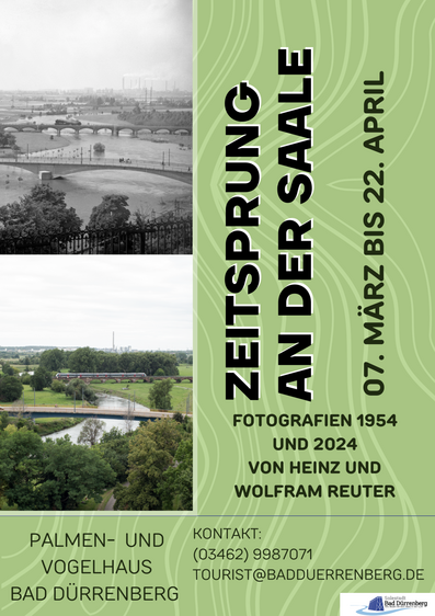 Bad Dürrenberg in alten Bildern - Fotografien von 1954 und 2024 