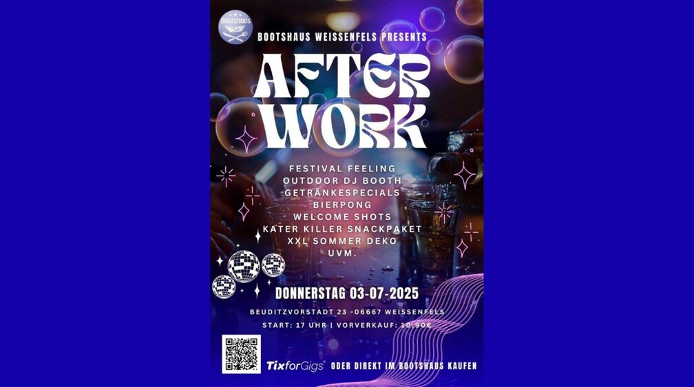 After Work Party im Bootshaus
