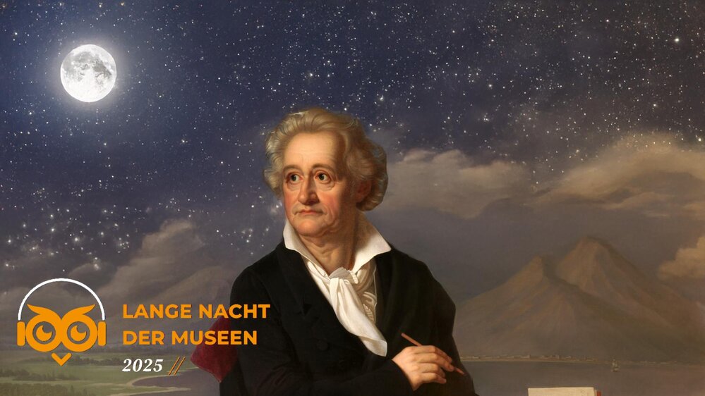 Goethe im Inspektorhaus des Botanischen Gartens.
