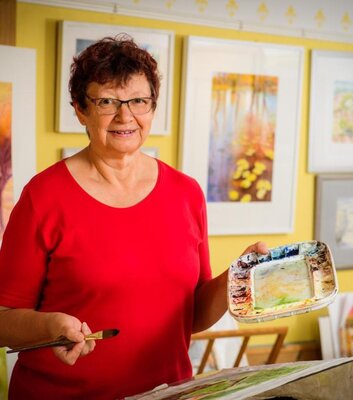 Atelier / Malerei Anita Wolff